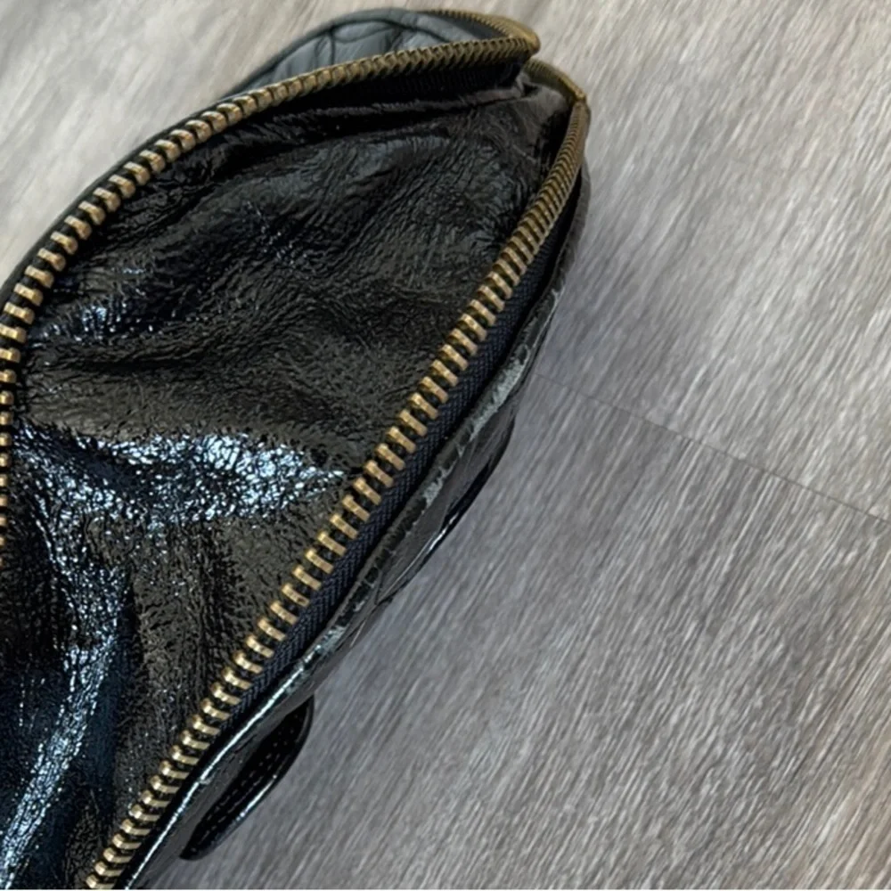 Cynthia Rowley Black Hobo with Gold-Tone Stud Accents